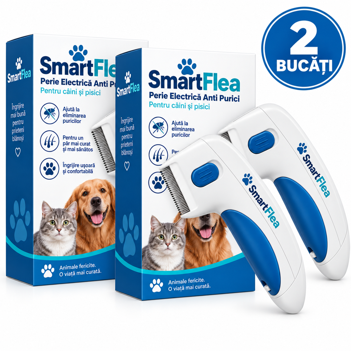 Pachet 2 bucăți SmartFlea
